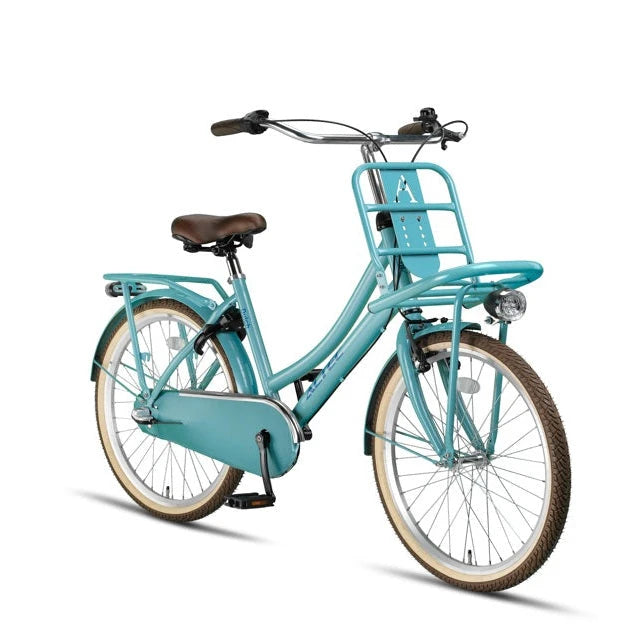 Altec Dutch 24 inch Meisjes transportfiets - Lichtblauw - AE-trading