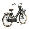 Altec Dutch 24 inch Meisjes transportfiets – Mat Zwart - AE-trading