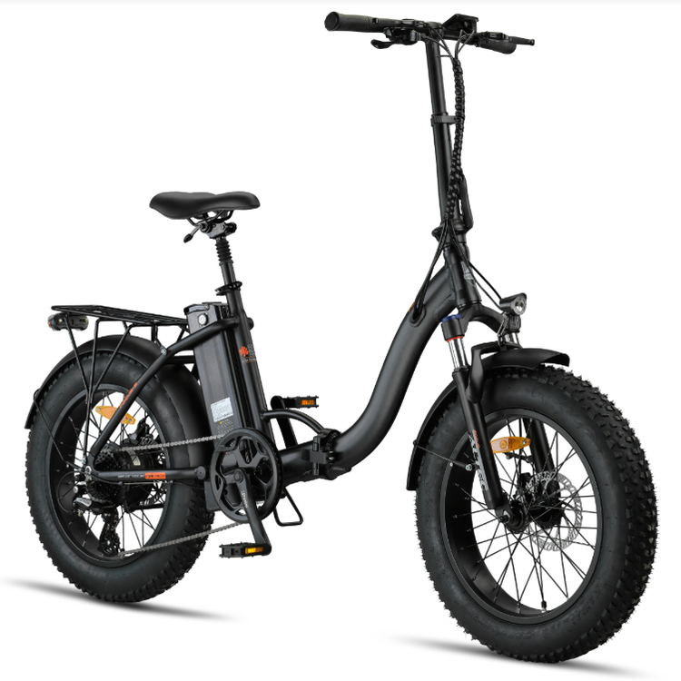 Altec Focus-S - Mat Zwart - 468Wh - Elektrische Fatbike - AE-trading