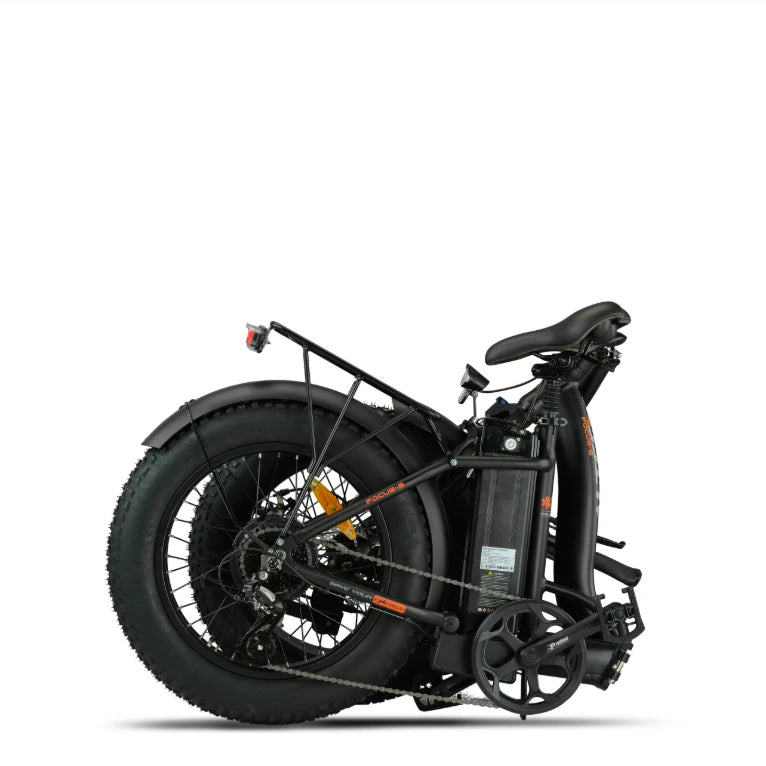 Altec Focus-S - Mat Zwart - 468Wh - Elektrische Fatbike - AE-trading