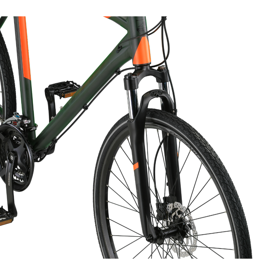 Altec Legarda Trekking MSM V-Brakes - Khaki-Orange - Herenfiets - AE-trading