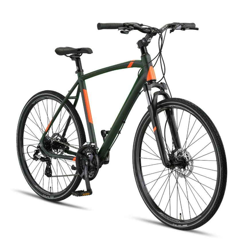 Altec Legarda Trekking MSM V-Brakes - Khaki-Orange - Herenfiets - AE-trading