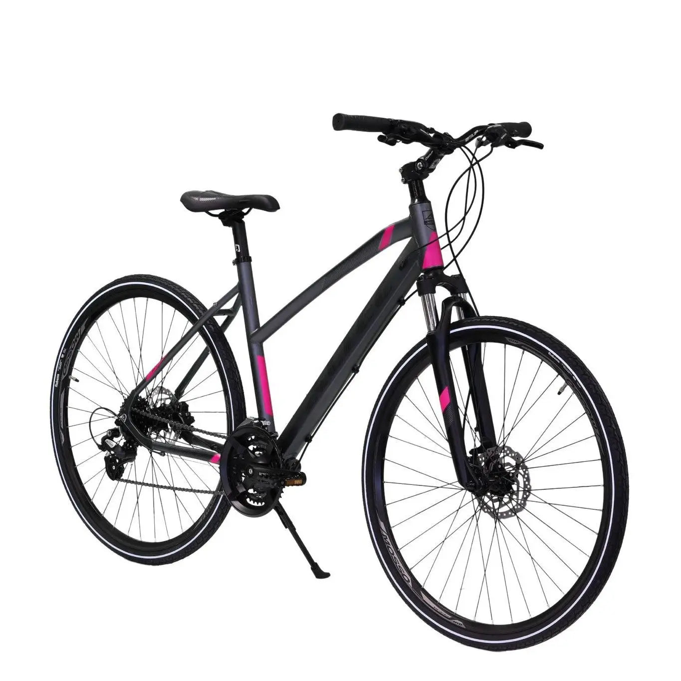 Altec Legarda Trekking LSM HYD - Antraciet/Pink - Damesfiets - AE-trading