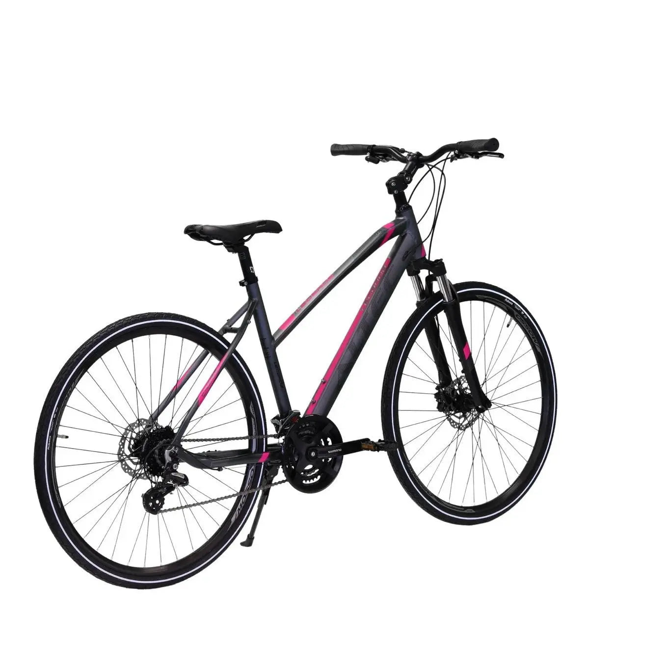 Altec Legarda Trekking LSM HYD - Antraciet/Pink - Damesfiets - AE-trading