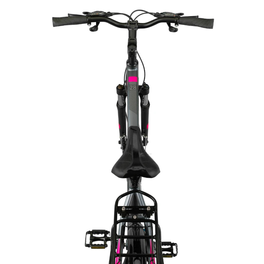 Altec Legarda (CT) LSM 28 Inch HYD - Antraciet/Pink - Damesfiets - AE-trading