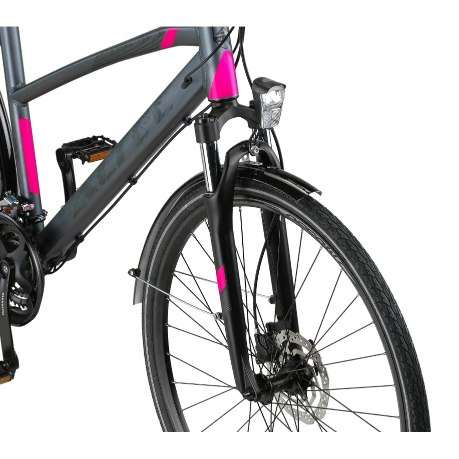 Altec Legarda (CT) LSM 28 Inch HYD - Antraciet/Pink - Damesfiets - AE-trading