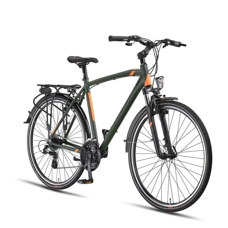 Altec Legarda (CT) MSM Trekking V-Brakes - Khaki-Orange - Herenfiets - AE-trading