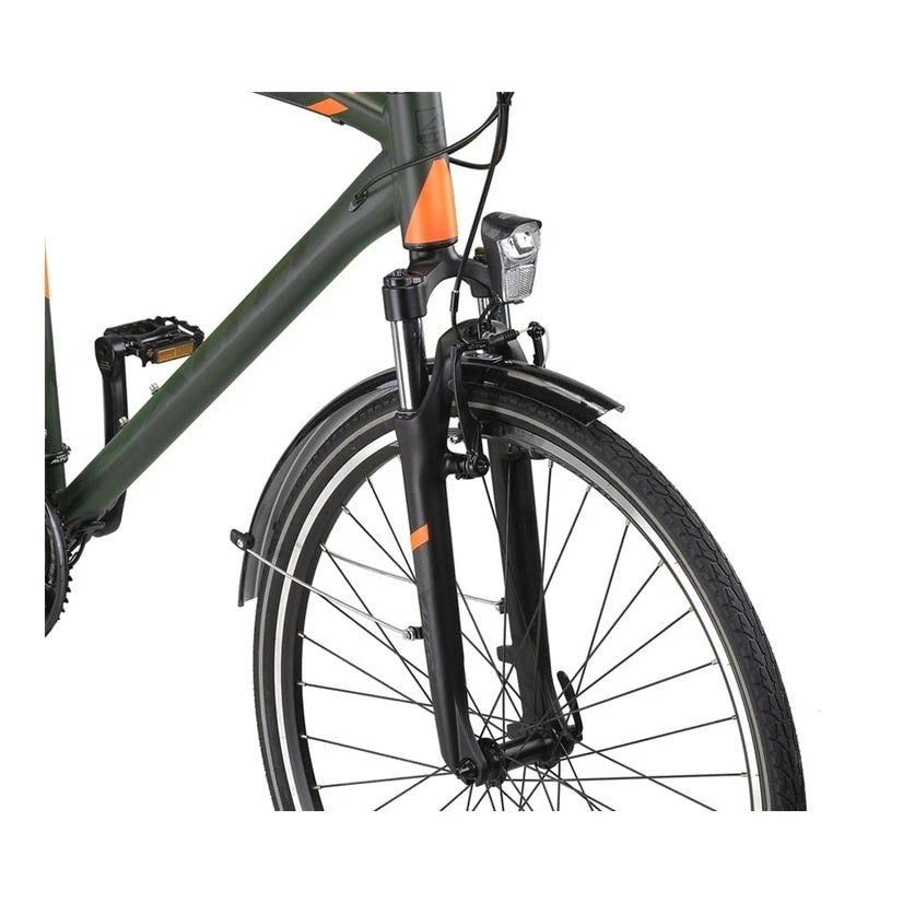 Altec Legarda (CT) MSM Trekking V-Brakes - Khaki-Orange - Herenfiets - AE-trading
