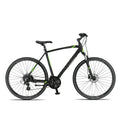 Altec Legarda Trekking MSM V-Brakes - Zwart/Lime - Herenfiets - AE-trading