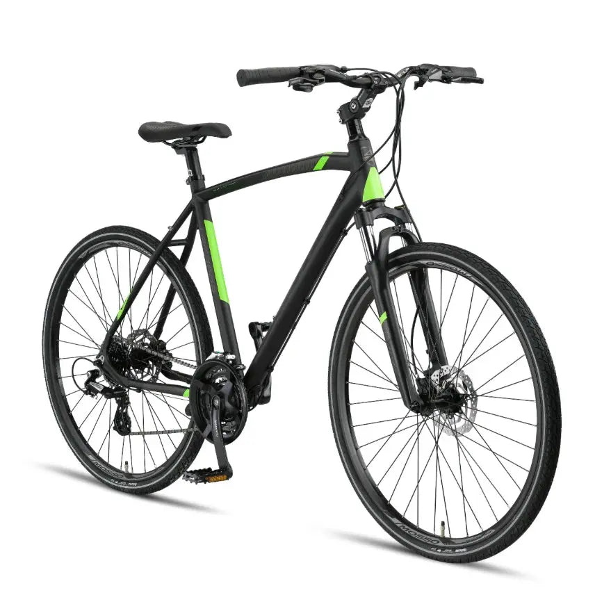 Altec Legarda Trekking MSM V-Brakes - Zwart/Lime - Herenfiets - AE-trading