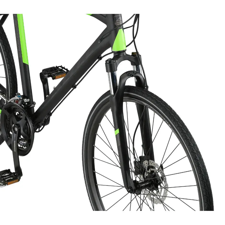 Altec Legarda Trekking MSM V-Brakes - Zwart/Lime - Herenfiets - AE-trading