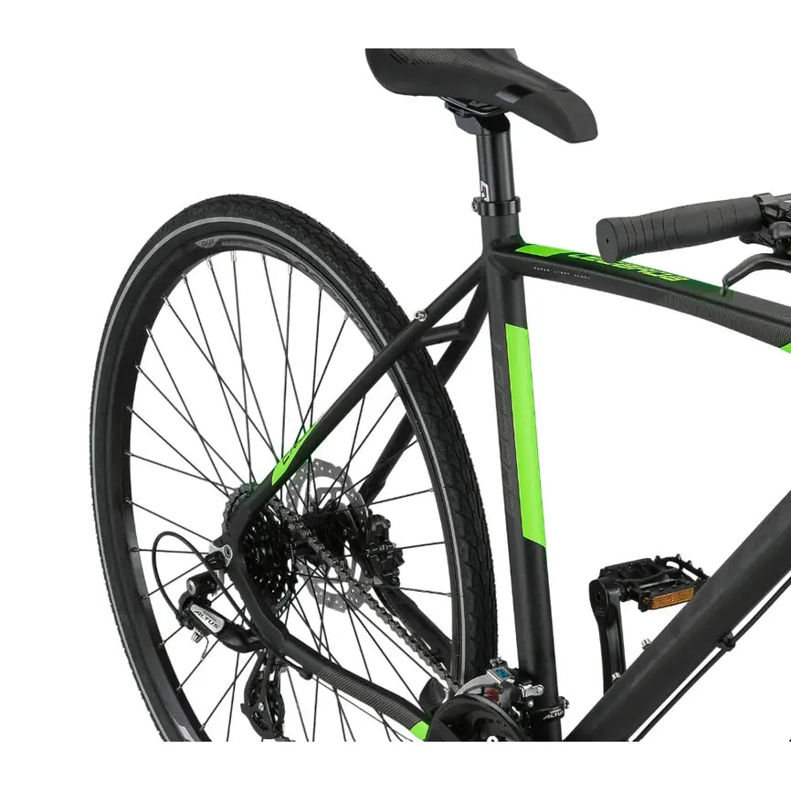 Altec Legarda Trekking MSM V-Brakes - Zwart/Lime - Herenfiets - AE-trading