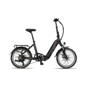 Altec Legend - Elektrische Vouwfiets - Mat Zwart - 20 inch - AE-trading