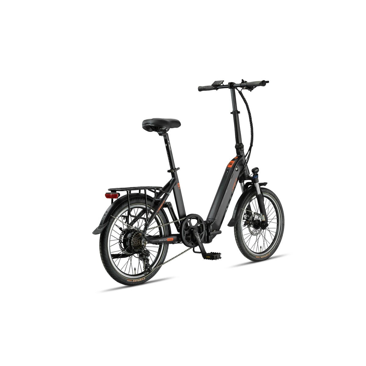 Altec Legend - Elektrische Vouwfiets - Mat Zwart - 20 inch - AE-trading
