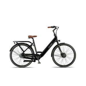 Altec Liberty - Elektrische Fiets - Glans Zwart - 28 inch - Accu 504Wh (36V, 14Ah) - 250W (42Nm) Voorwielmotor - Shimano Nexus 7 Versnellingen - Hydraulische Remmen - AE-trading