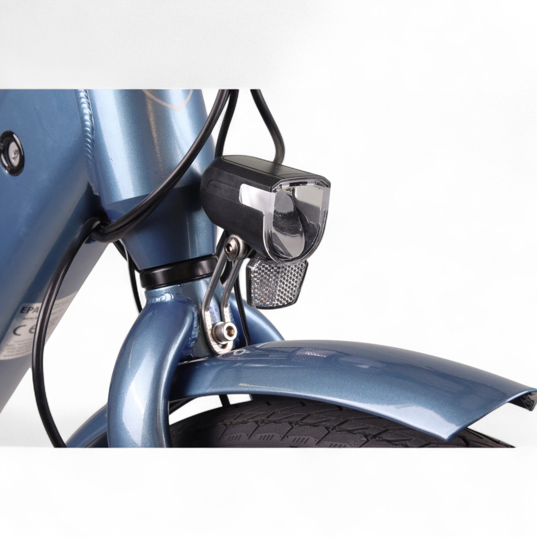 Altec Liberty - Elektrische Fiets - Glazuur Blauw - 28 inch - Accu 504Wh (36V, 14Ah) - 250W (42Nm) Voorwielmotor - Shimano Nexus 7 Versnellingen - Hydraulische Remmen - AE-trading