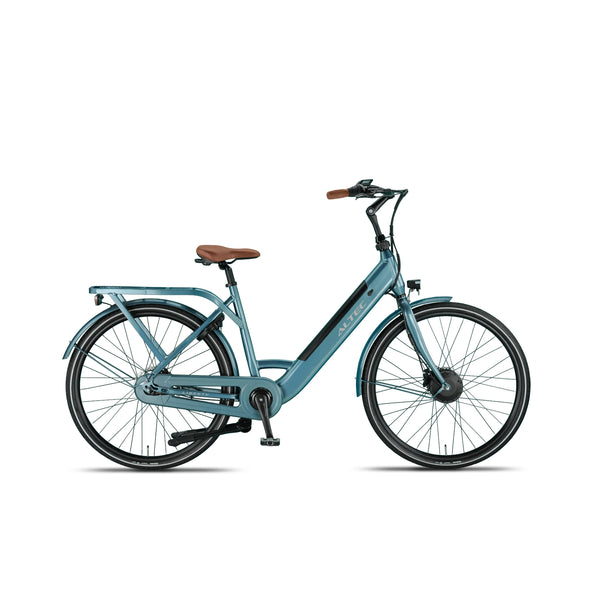 Altec Liberty - Elektrische Fiets - Glazuur Blauw - 28 inch - Accu 504Wh (36V, 14Ah) - 250W (42Nm) Voorwielmotor - Shimano Nexus 7 Versnellingen - Hydraulische Remmen - AE-trading