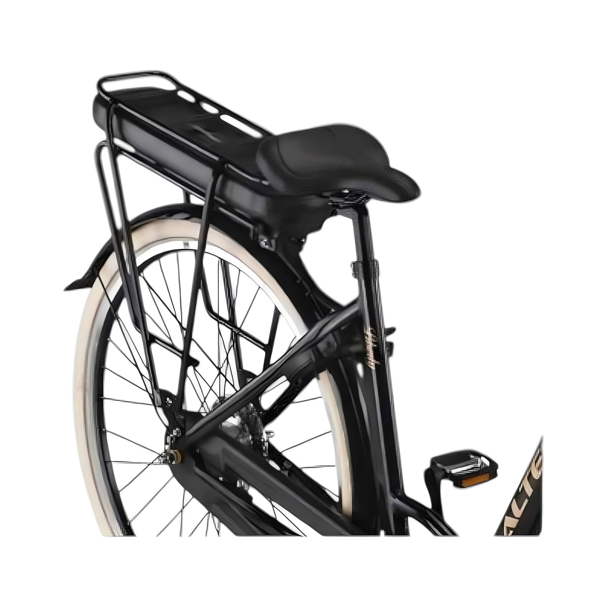 Altec Liberty Moederfiets Elektrische Fiets 28 inch – 50 cm – Voorwielmotor – 518Wh – Shimano Nexus 7 – Shiny Black - AE-trading