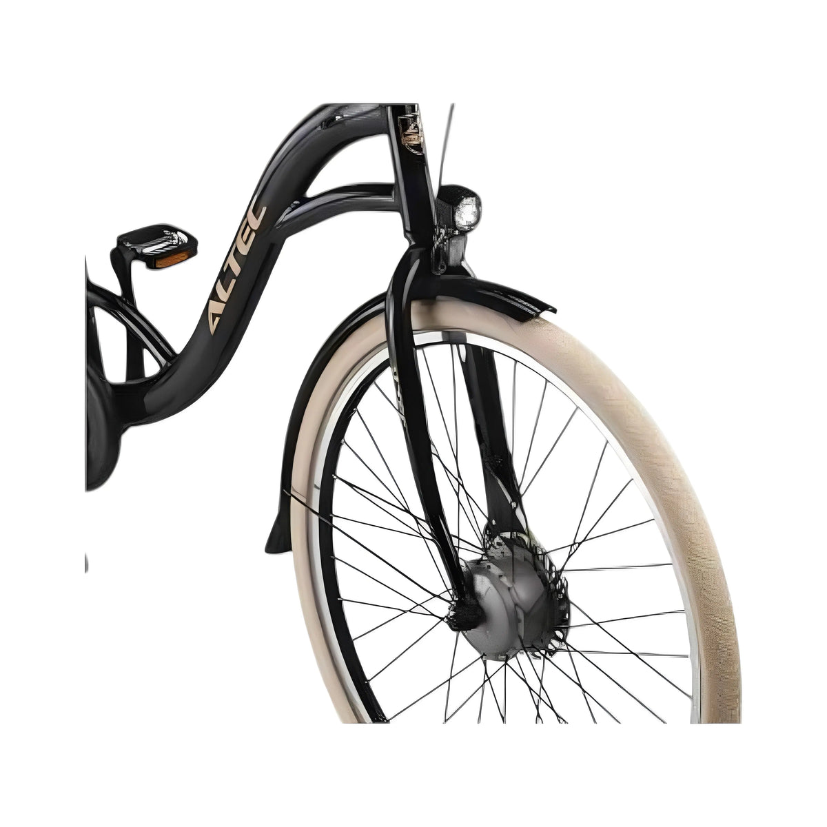 Altec Liberty Moederfiets Elektrische Fiets 28 inch – 50 cm – Voorwielmotor – 518Wh – Shimano Nexus 7 – Shiny Black - AE-trading