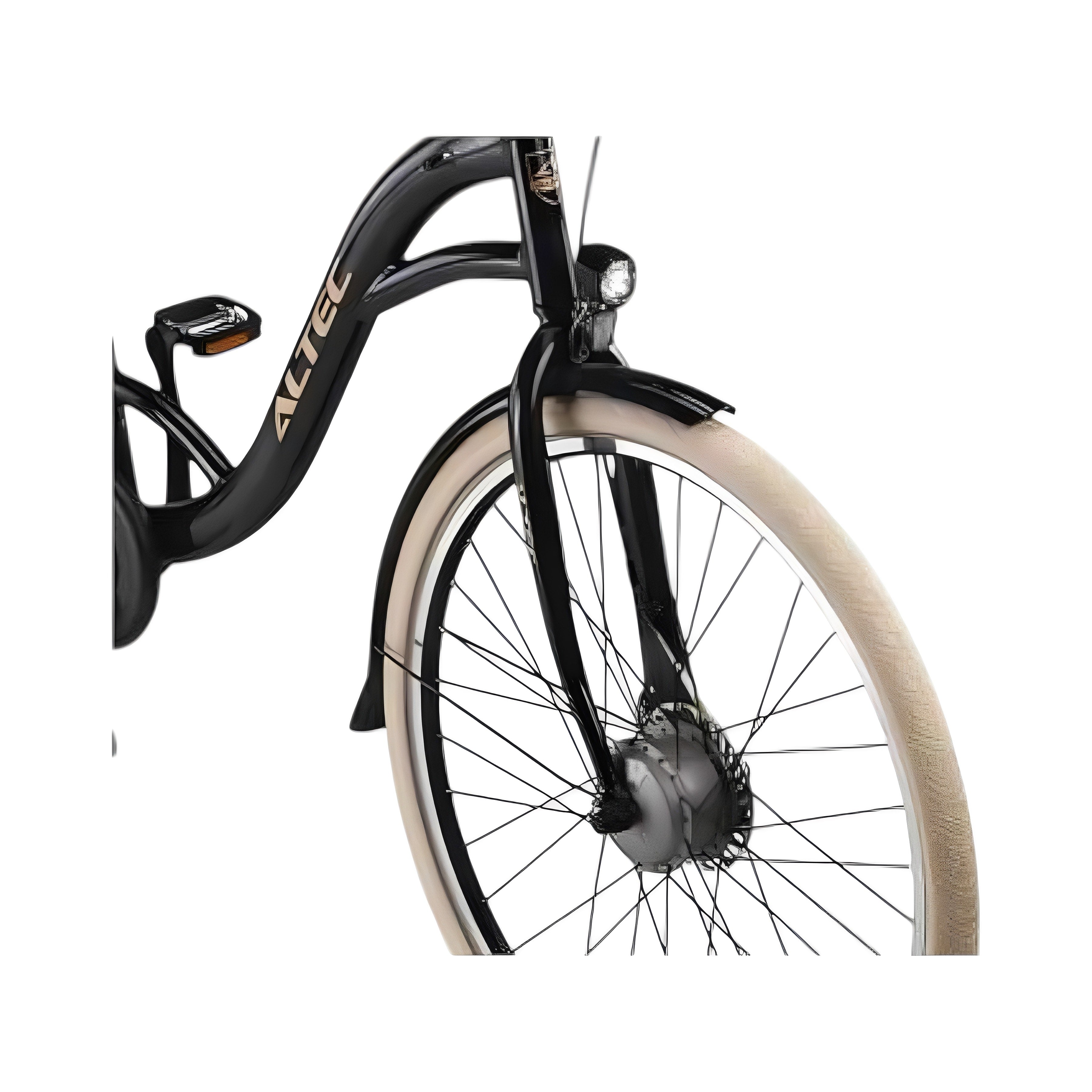 Altec Liberty Moederfiets Elektrische Fiets 28 inch – 50 cm – Voorwielmotor – 518Wh – Shimano Nexus 7 – Shiny Black - AE-trading