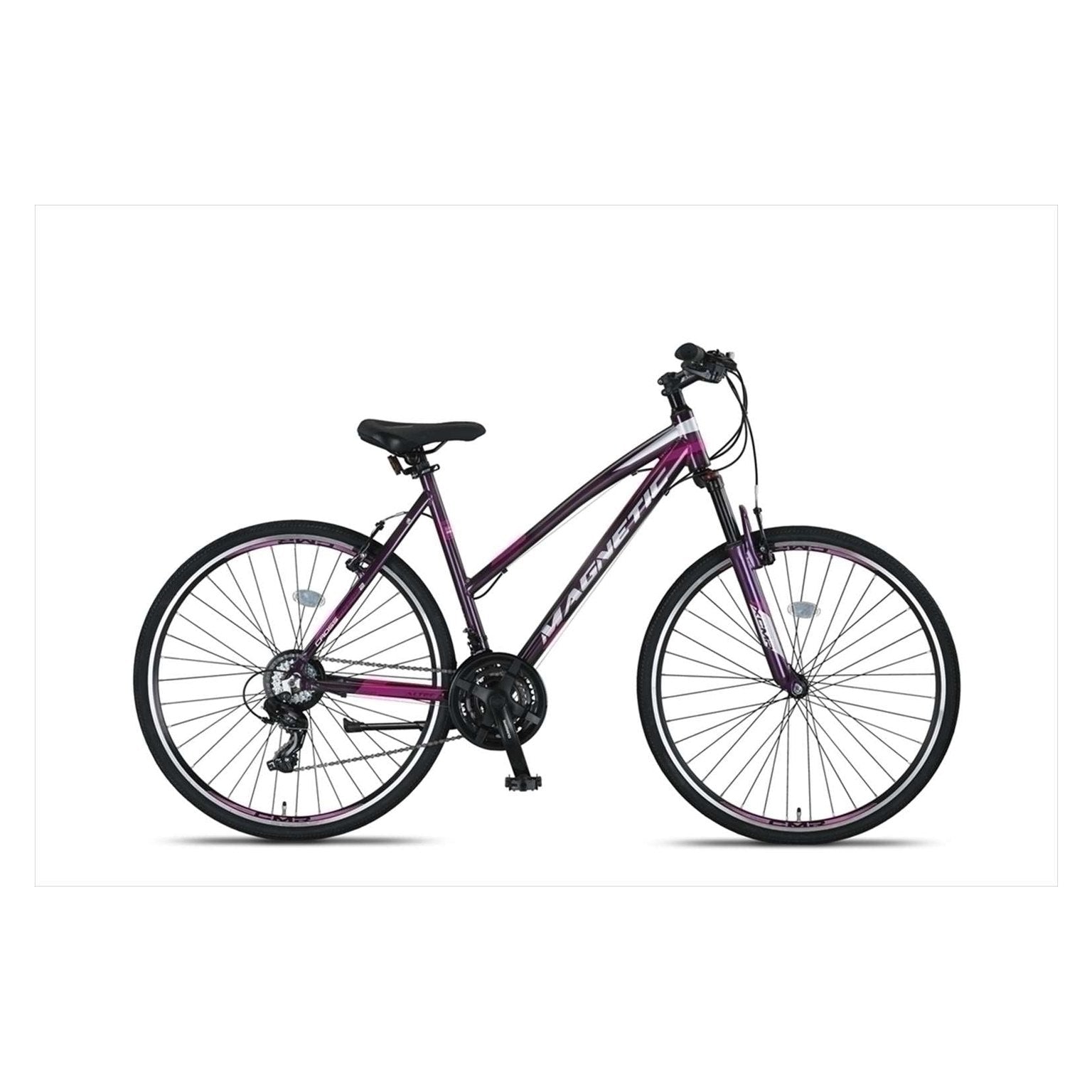 Altec Magnetic Trekking V-Brakes - Gray/Pink - Damesfiets - AE-trading
