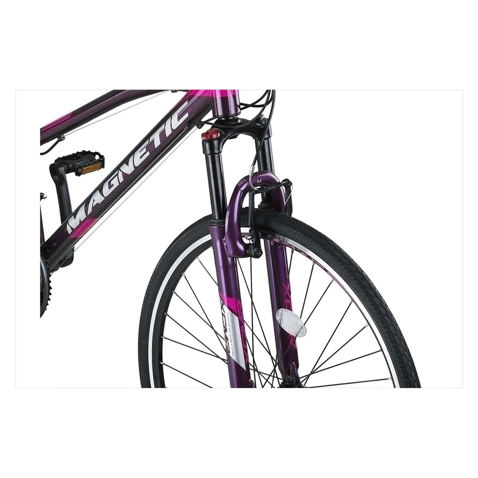 Altec Magnetic Trekking V-Brakes - Gray/Pink - Damesfiets - AE-trading
