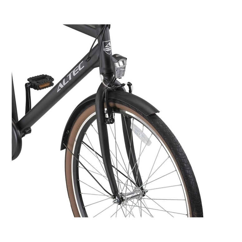 Altec Marquant N-3 - 56cm - Mat Zwart - Herenfiets - AE-trading