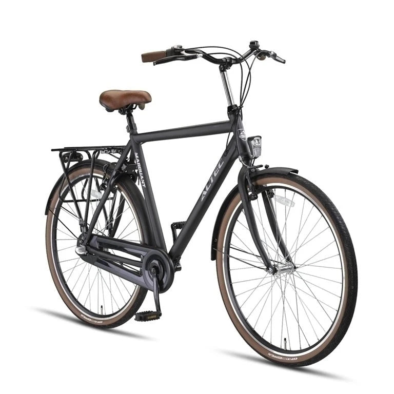 Altec Marquant N-3 - 56cm - Mat Zwart - Herenfiets - AE-trading