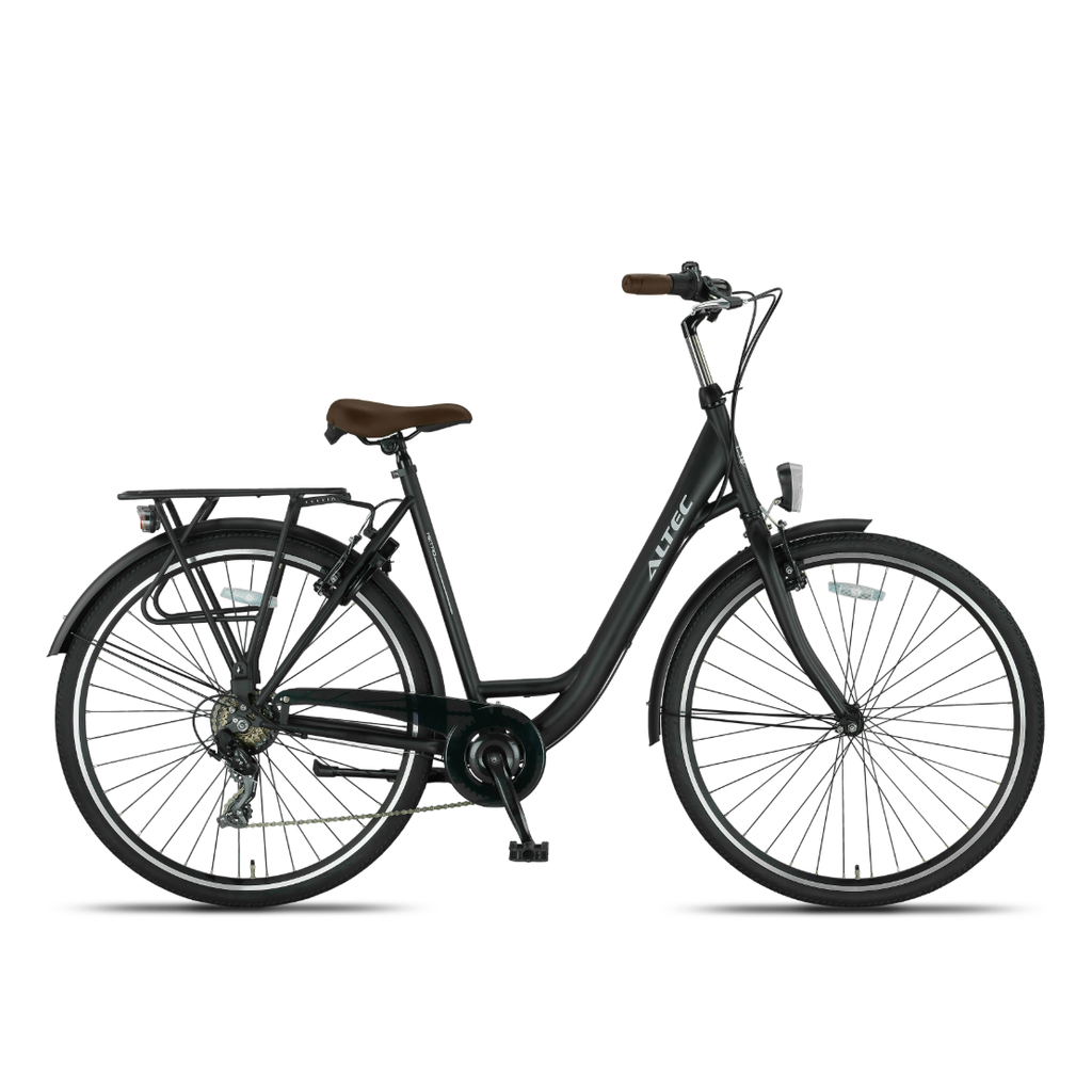 Altec Metro 28 Inch - Mat Zwart - 49cm - Damesfiets - AE-trading