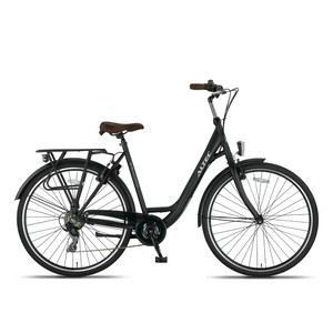Altec Metro 28 Inch - Mat Zwart - 49cm - Damesfiets - AE-trading