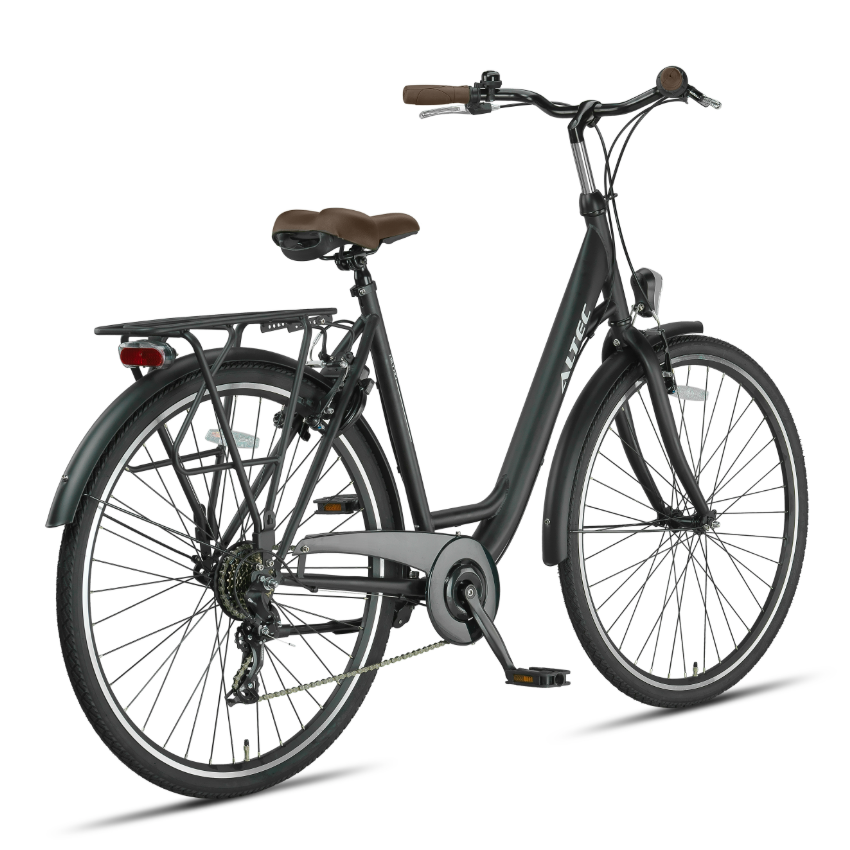 Altec Metro 28 Inch - Mat Zwart - 49cm - Damesfiets - AE-trading