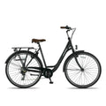 Altec Metro 28 Inch - Mat Zwart - 55cm - Damesfiets - AE-trading