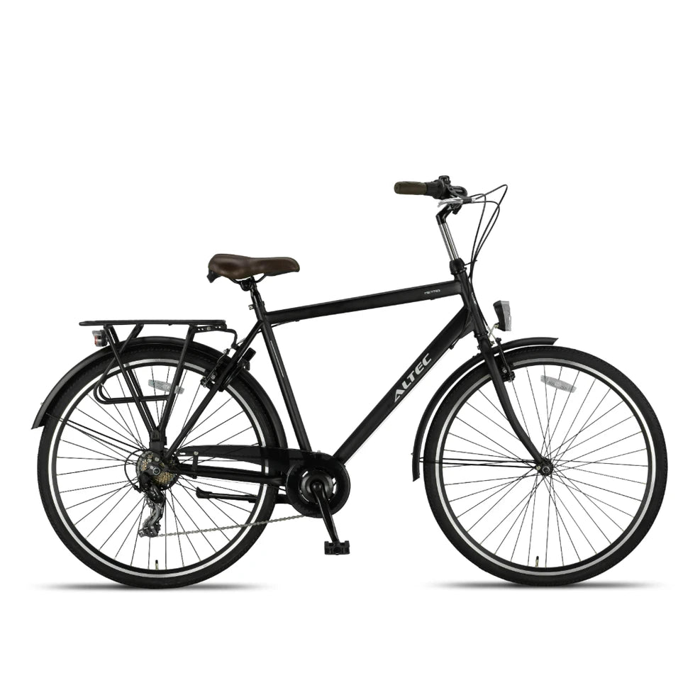 Altec Metro - 55cm - Mat Zwart - Herenfiets - AE-trading