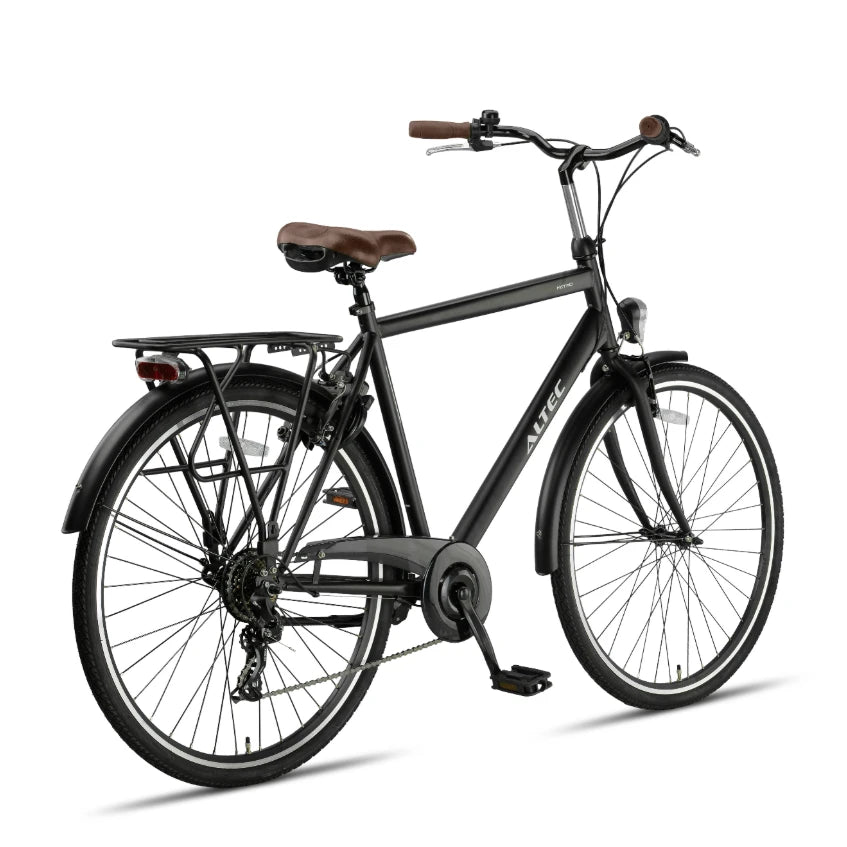 Altec Metro - 55cm - Mat Zwart - Herenfiets - AE-trading