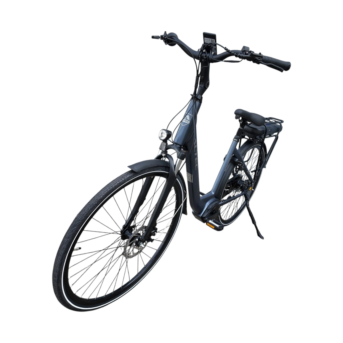 Altec Montana Next - Hydraulische Remmen - Elektrische Fiets - Mat Grijs - 28 inch - Accu 518Wh (37V, 14Ah) - 250W (65Nm) Middenmotor - Shimano Nexus 7 Versnellingen - AE-trading
