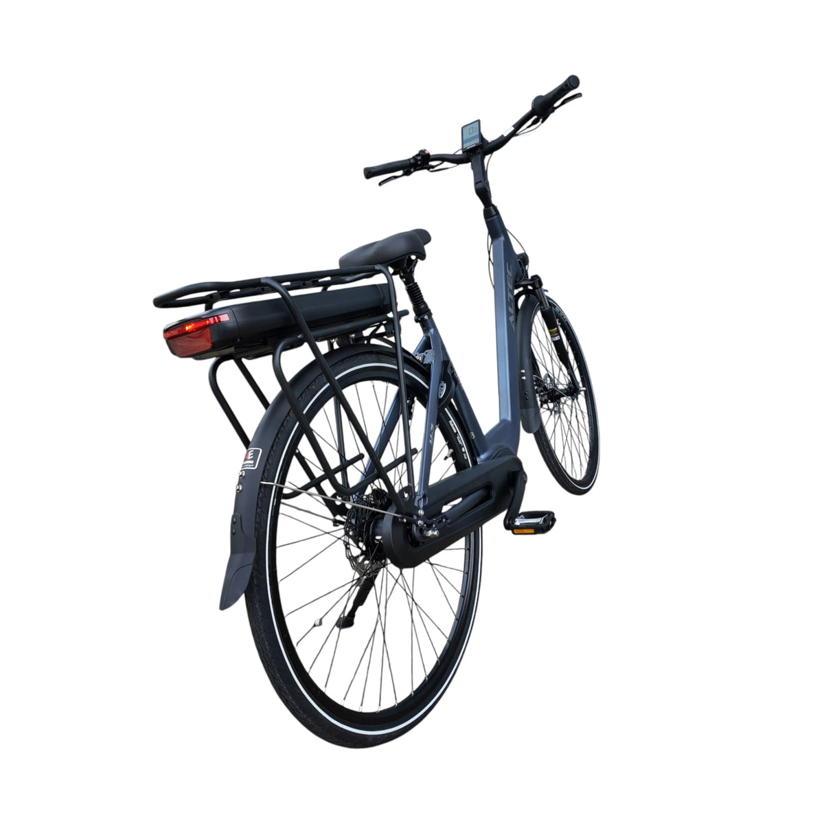 Altec Montana Next - Hydraulische Remmen - Elektrische Fiets - Mat Grijs - 28 inch - Accu 518Wh (37V, 14Ah) - 250W (65Nm) Middenmotor - Shimano Nexus 7 Versnellingen - AE-trading
