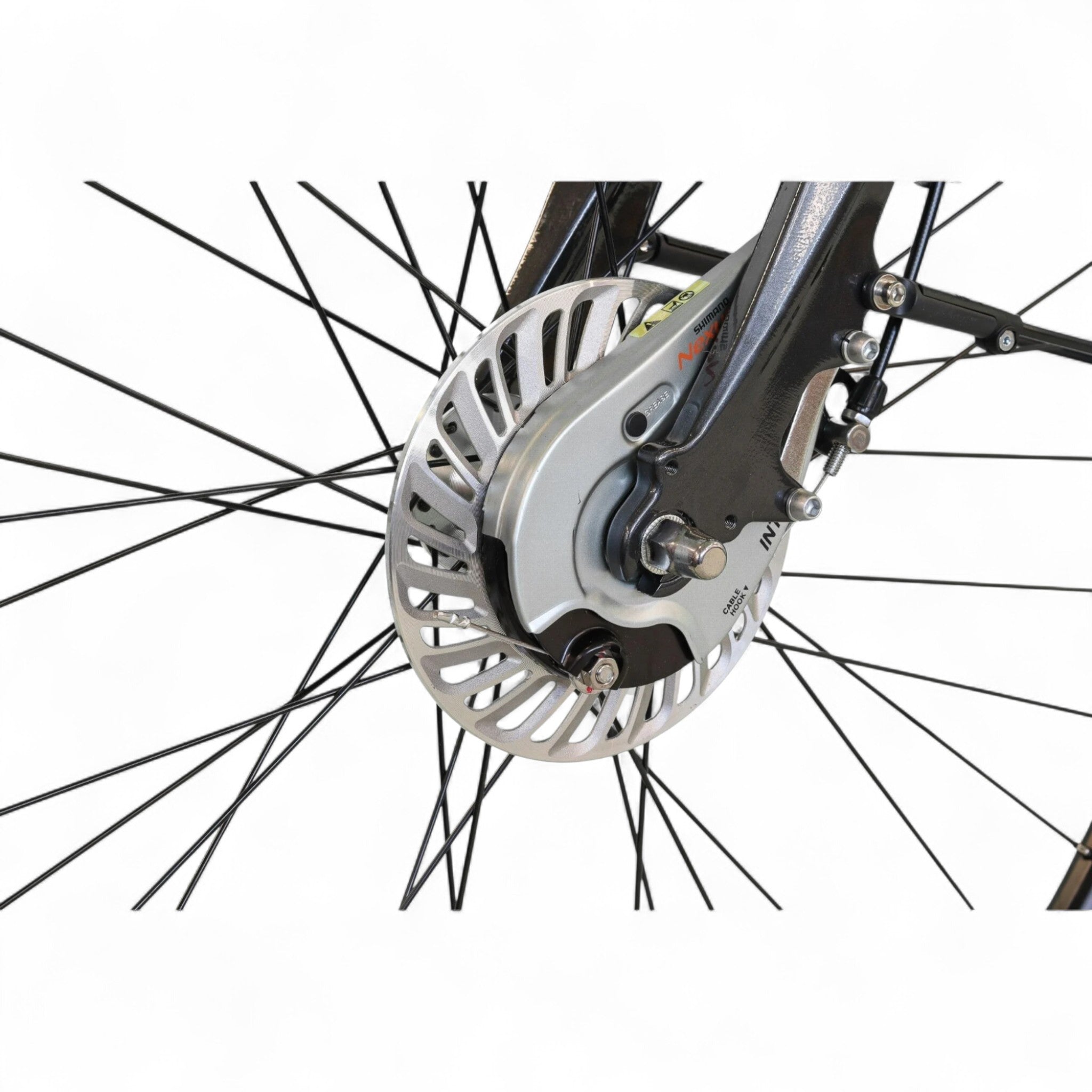 Altec Montana - Rollerbrakes - Elektrische Fiets - Zwart - 28 inch - Accu 518Wh (37V, 14Ah) - 250W (80Nm) Ananda Middenmotor - Shimano Nexus 7 Versnellingen - AE-trading
