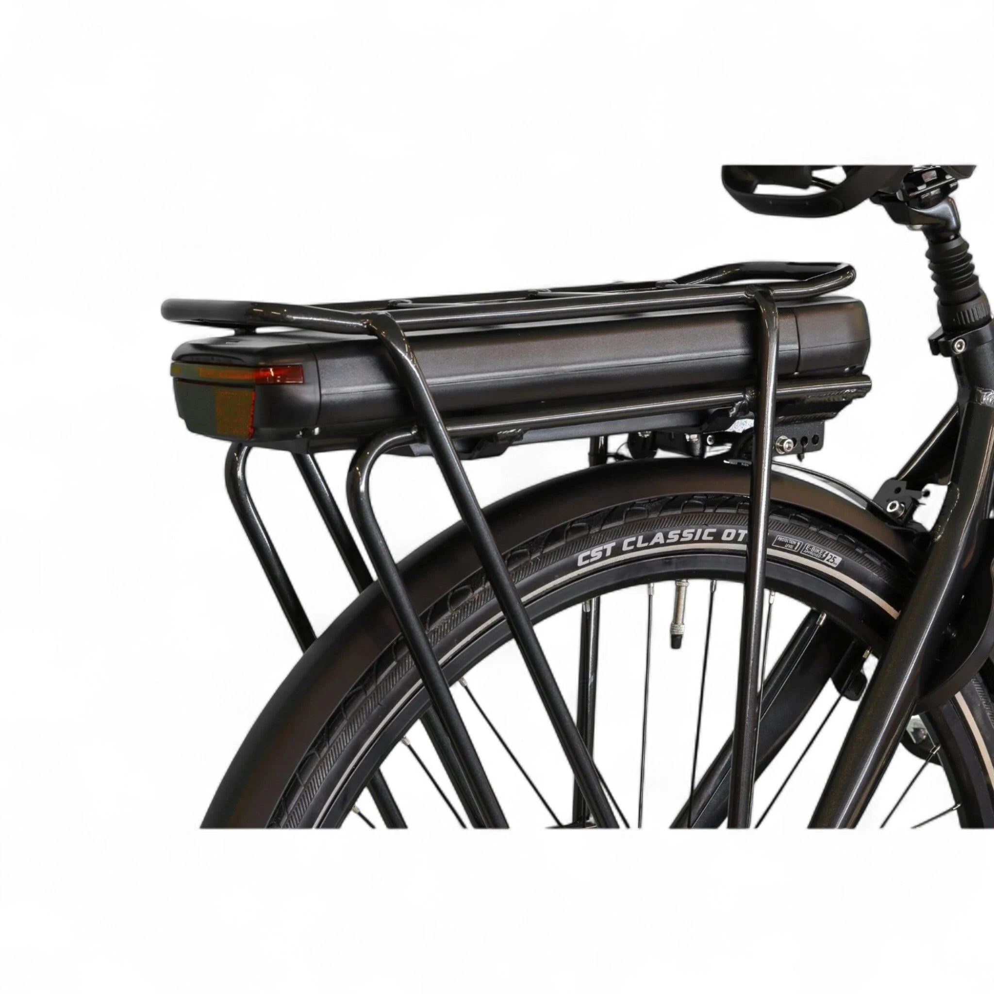 Altec Montana - V-Brake Remmen - Elektrische Fiets - Mat Zwart - 28 inch - Accu 518Wh (37V, 14Ah) - 250W (80Nm) Ananda Middenmotor - Shimano Nexus 7 Versnellingen - AE-trading