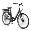Altec Moven Elektrische Fiets 28 inch – 53 cm – Voorwielmotor – 518Wh – Shimano 7-speed – Zwart Glans - AE-trading