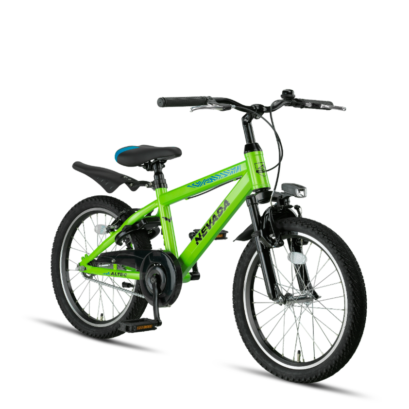 Altec Nevada 24 Inch Mountainbike - Neon Green - Jongensfiets - AE-trading