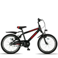 Altec Nevada 26 Inch Mountainbike - Black Red - Jongensfiets - AE-trading