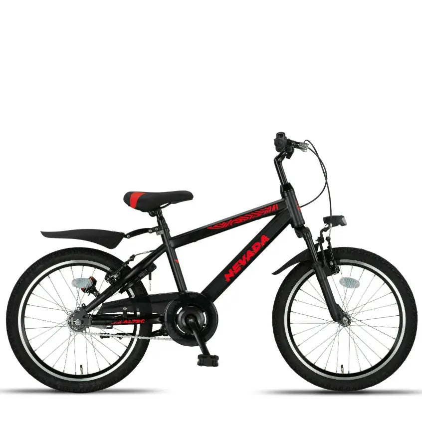 Altec Nevada 26 Inch Mountainbike - Black Red - Jongensfiets - AE-trading