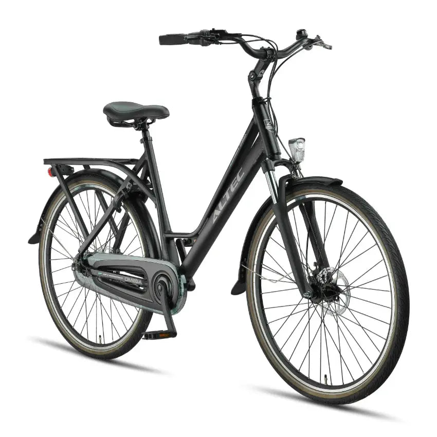 Altec Omega HYD N-7 28 Inch - Mat Zwart - 55cm - Damesfiets - AE-trading