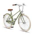 Altec Palermo 3T 28 Inch - Retro Groen - Damesfiets - AE-trading