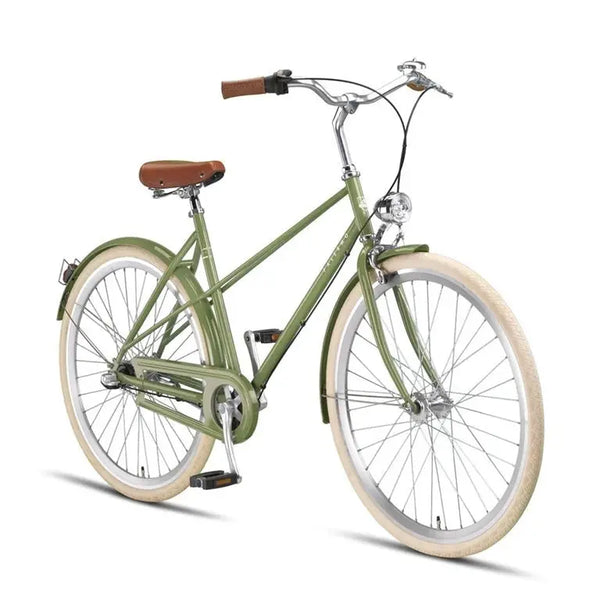 Altec Palermo 3T 28 Inch - Retro Groen - Damesfiets - AE-trading