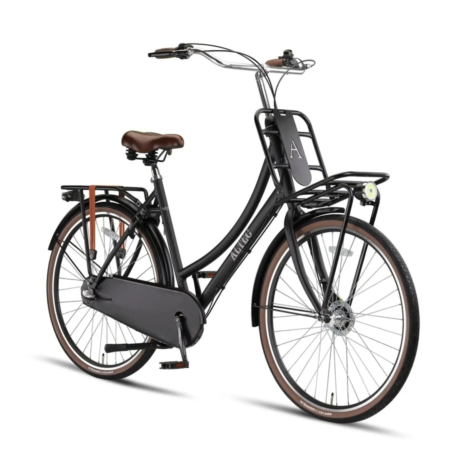 Altec Retro 28 Inch - Mat Zwart - 53cm - Damesfiets - AE-trading