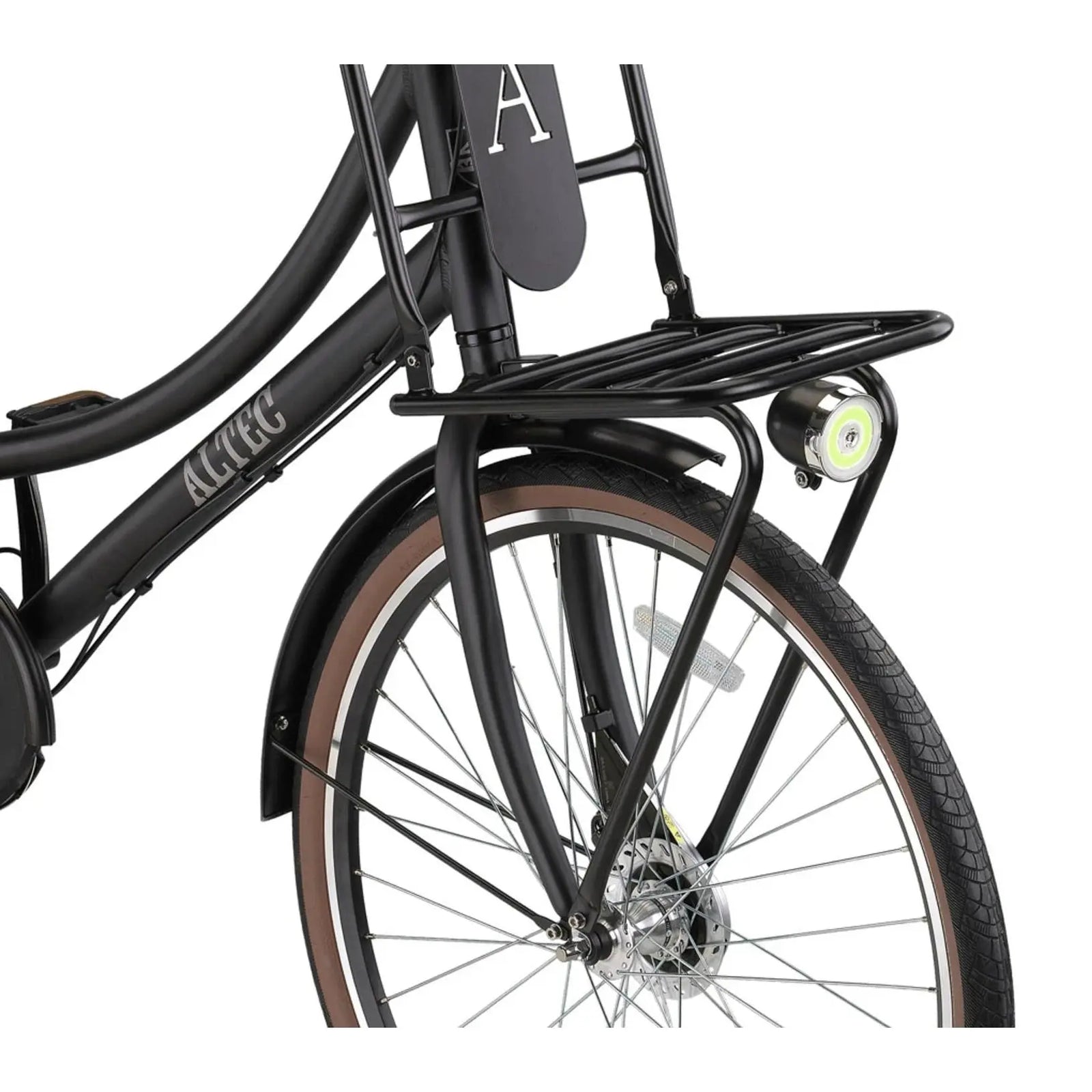 Altec Retro 28 Inch - Mat Zwart - 53cm - Damesfiets - AE-trading