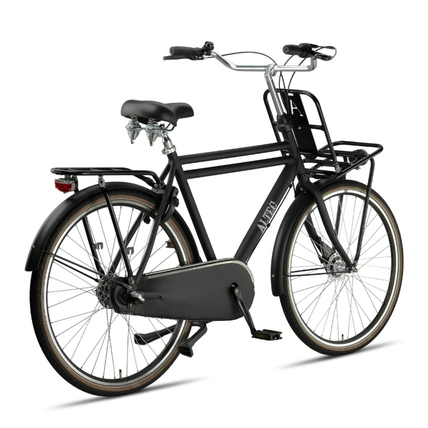 Altec Retro Transportfiets - 57cm - Mat Zwart - Herenfiets - AE-trading