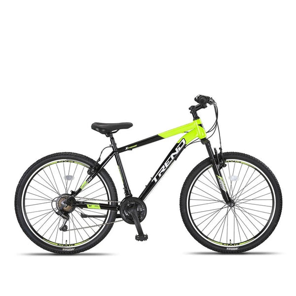 Altec Trend 27.5 Inch Mountainbike - Black / Lime - Jongensfiets - AE-trading