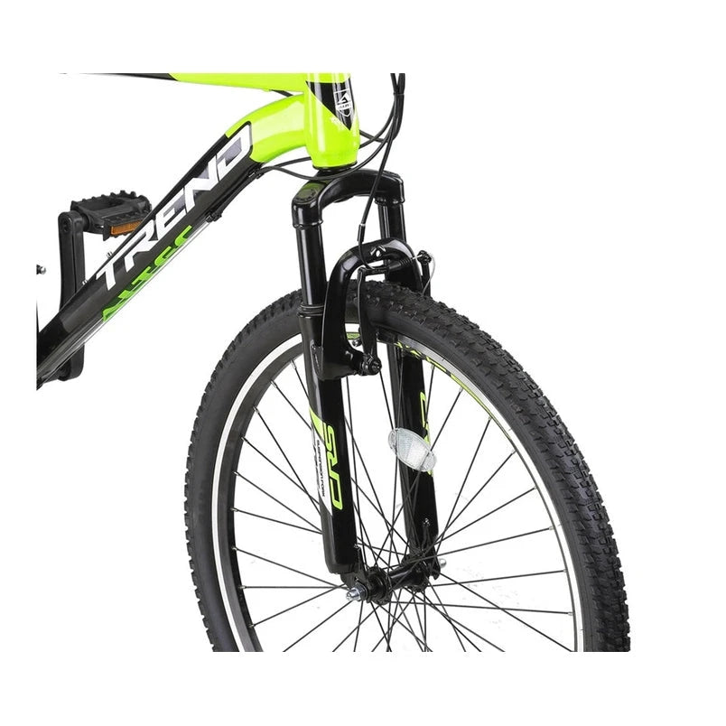 Altec Trend 27.5 Inch Mountainbike - Black / Lime - Jongensfiets - AE-trading